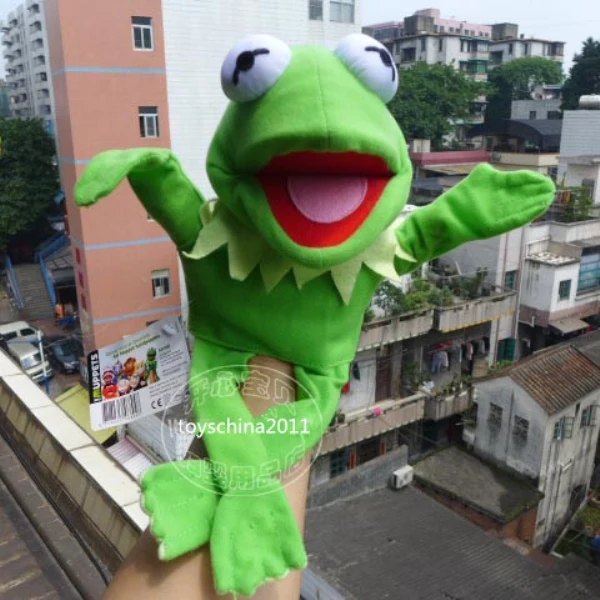 Плюшевые фигурки Muppets Kermit frog плюшевые куклы на руку|plush figures|muppets plushkermit |