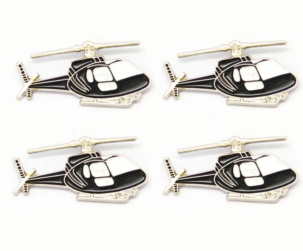 5 шт. значок на булавке в виде вертолета чоппера шляпы галстука шапки подарок