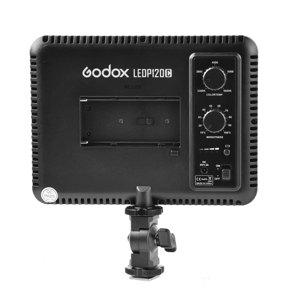 Godox P120C 3300K ~ 5600K непрерывный светильник светодиодный для видеостудии + адаптер