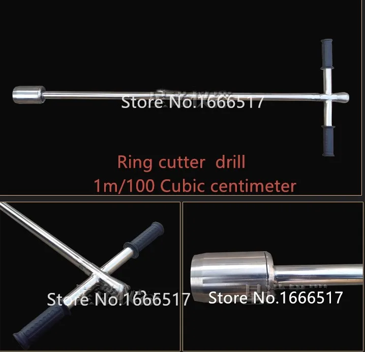 304 нержавеющая сталь заемщик земли образец почвы оригинальный пробоотборник