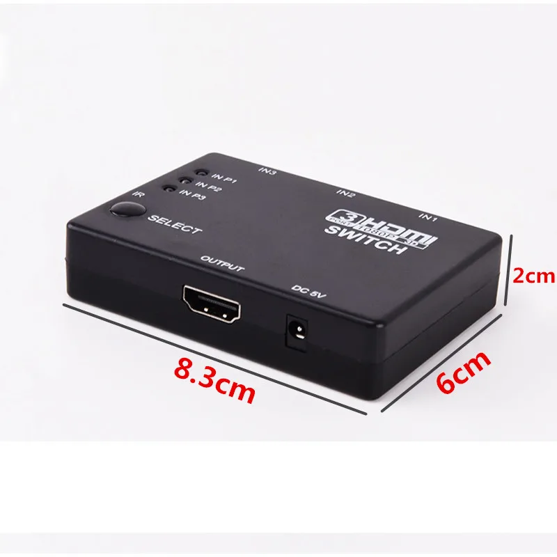 HDMI переключатель 3 портовый сплиттер х 1 концентратор автоматический в