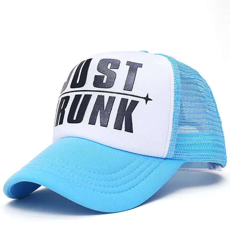 

Fashion Trucker Hat JUST DRUNK Trucker Cap DRUNK IN LOVE Snapbacks Top Quality Baseball Cap Wedding Gift for Couples