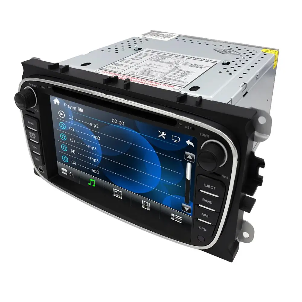 Автомобильный dvd-плеер 2 Din радио gps Navi для Ford Focus Mondeo Kuga C-MAX S-MAX Galaxy Аудио Стерео головное устройство мультимедиа 8G SD Карта BT