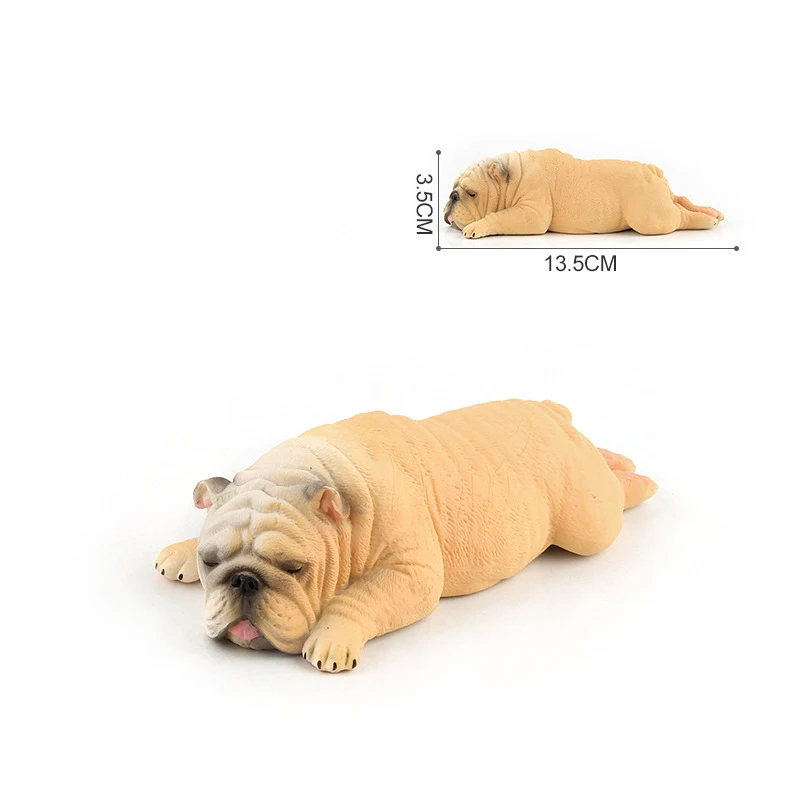 Simulation Dog Новая модель пластиковые животные собака Шарпей бульдог фигурка образование биология реквизит украшение взрослые детские игрушки Biologia - Цвет: Simulation Dog