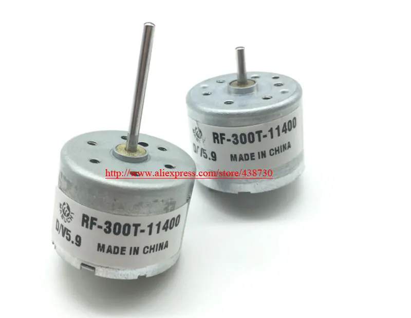10 шт. RF-310T-11400 миниатюрный двигатель постоянного тока 3 V-6 V вентилятор/Динамо мотор 310 мотор