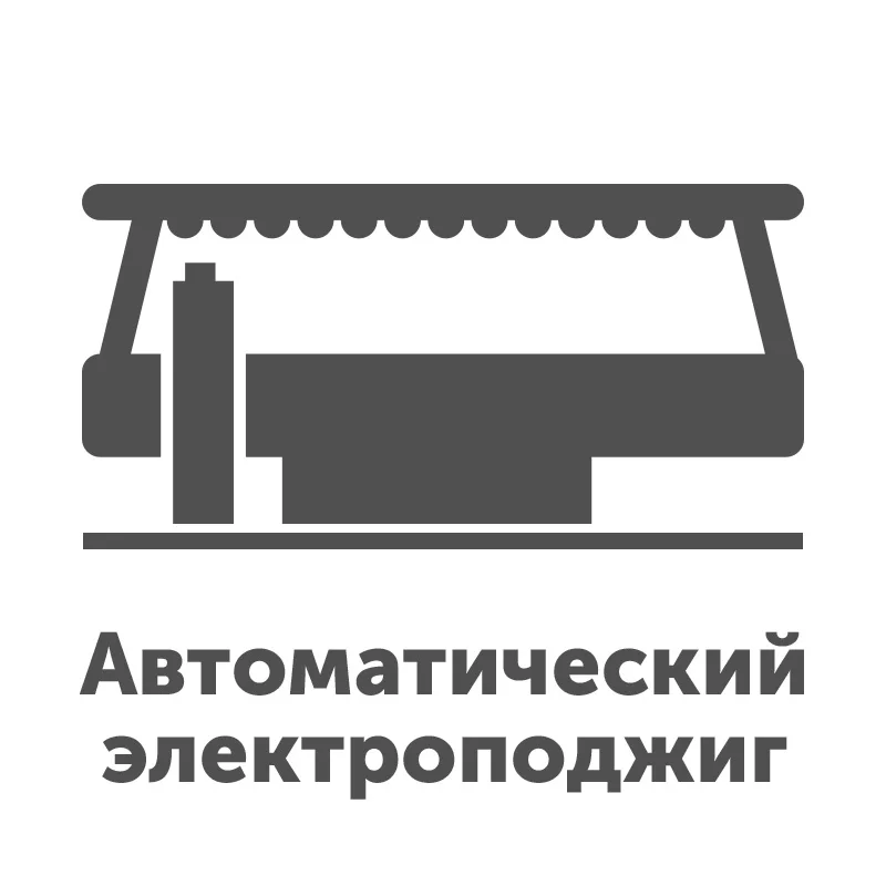 Встраиваемая панель с газконтролем чугунными решетками AVEX HM 6044 W белое