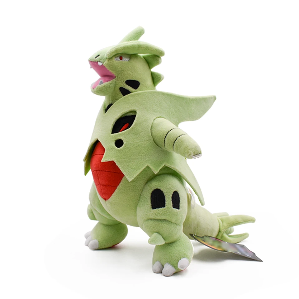 17-35 см 7-14 ''Larvitar Tyranitar Мега Милая аниме плюшевая игрушка мягкая pp чучело из хлопка Кукла рождественские подарки для детей