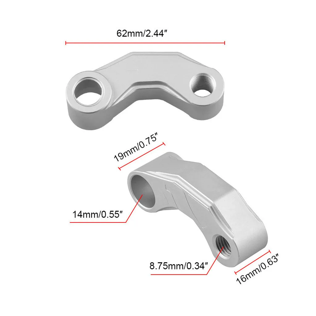 Зеркала подъемный удлинитель кронштейны адаптер для BMW R 1200 GS 1200GS R1200GS LC Adventure ADV