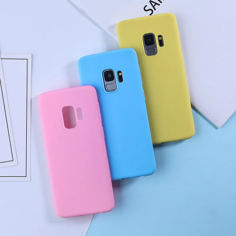 Чехол для Samsung Galaxy S9 Plus роскошный чехол из ТПУ S8 A5 A3 2017 A8 S10 S10E J4 J6 A7 2018 Candy |