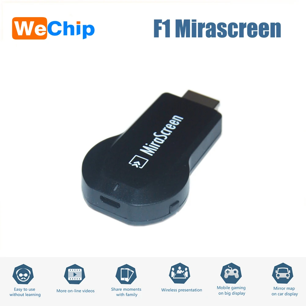 MiraScreen F1 TV Stick OTA Smart HD Dongle Беспроводной приемник DLNA Airplay Miracast oneanycasting PK Chromecast M2