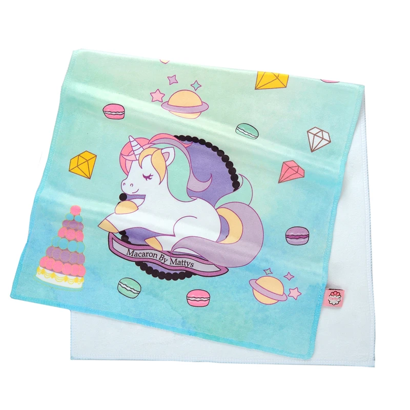 Полотенце для лица из бамбукового волокна Dream unicorn marca dragon's оригинальный дизайн