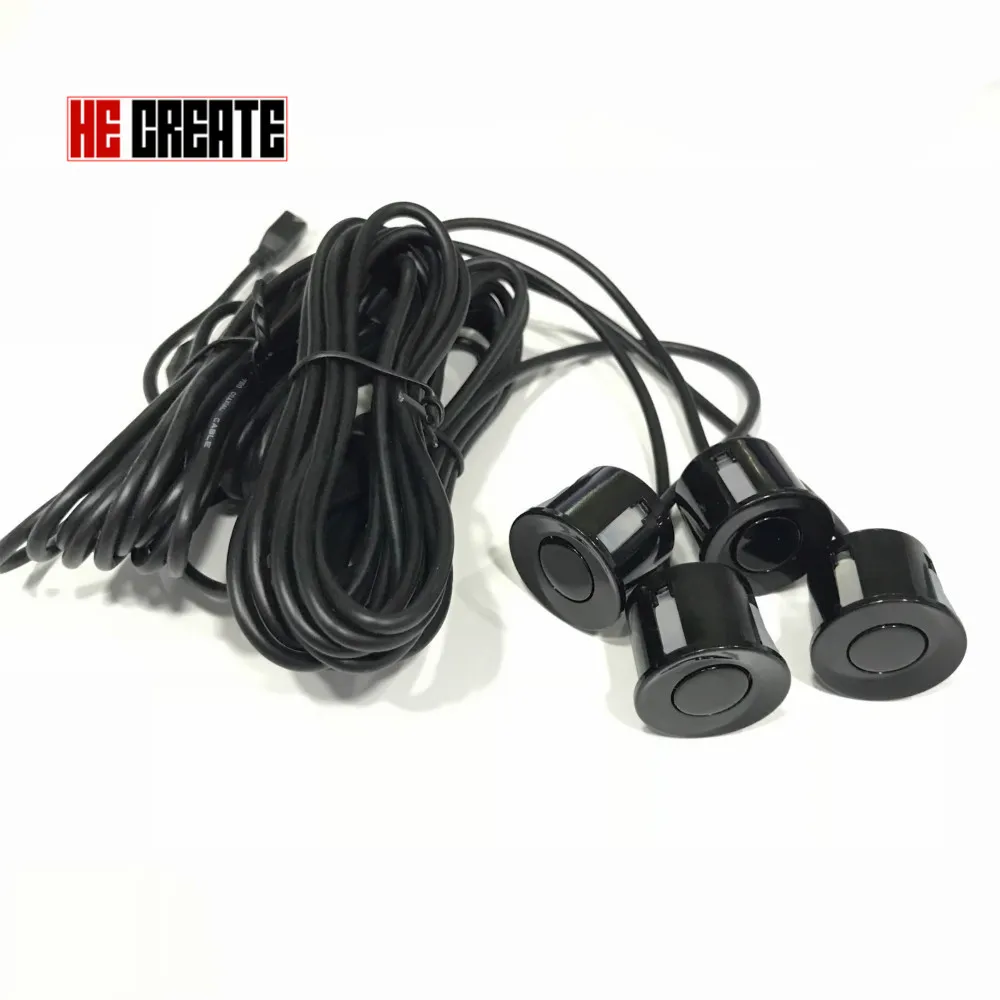 Комплект датчиков парковки автомобиля 4 шт./компл. 22 мм с радаром звуковым