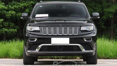3x сетка ABS хромированная отделка решетка крышки вставки для Jeep Grand Cherokee 2014 2015 WK Laredo
