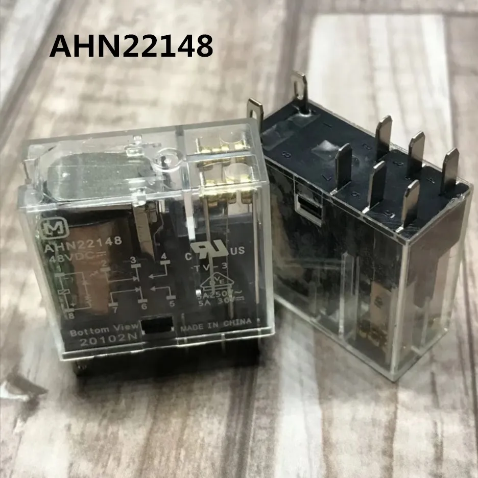 Горячая новинка реле AHN22148 48VDC AHN22148-48VDC 48В DC48V 5A 250VAC 8PIN | Обустройство дома