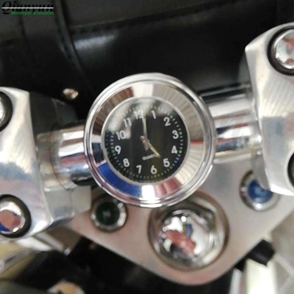 Хромированные водонепроницаемые наручные часы с циферблатом 7/8 дюйма 1 дюйм на