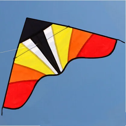 

New High Quality Multi-color 43 inch Delta Kite With Handle Line Good Flying