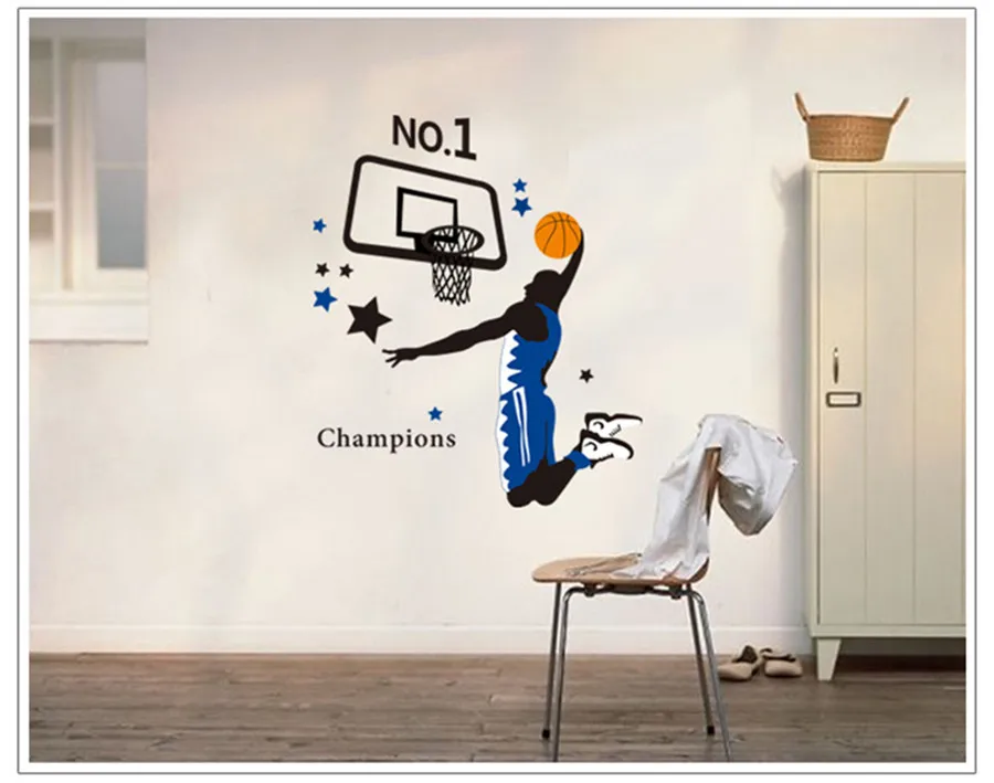 Новинка домашний декор сделай сам настенная наклейка спортивная игра для