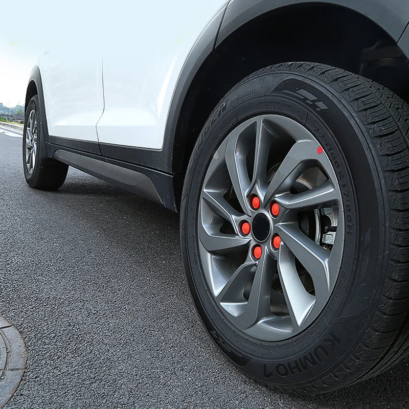 Vtear для хендай крета hyundai Creta ix25 ix35 i20 i30 i40 KONA солярис solaris Tucson, аксессуары, колпачок для колеса, винтовая крышка, автомобильный Стайлинг ,автотовары