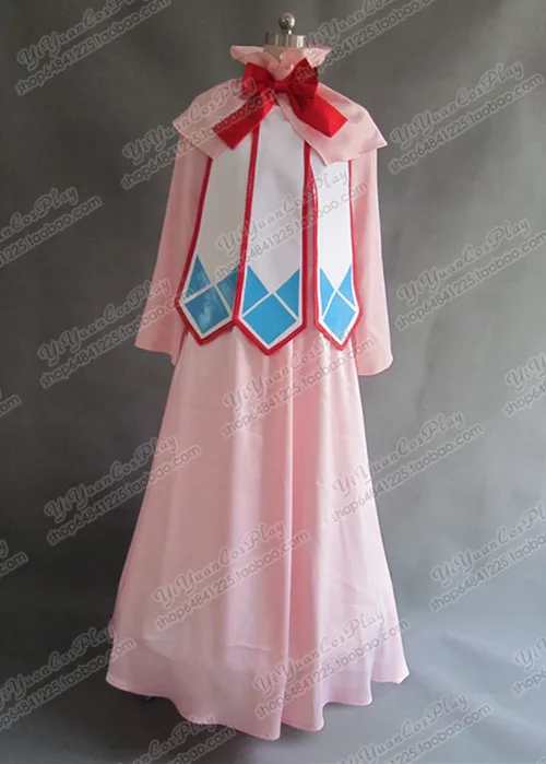 Fairy Tail Мэвис Vermilion индивидуальный заказ Розовое Платье Аниме Косплэй костюм