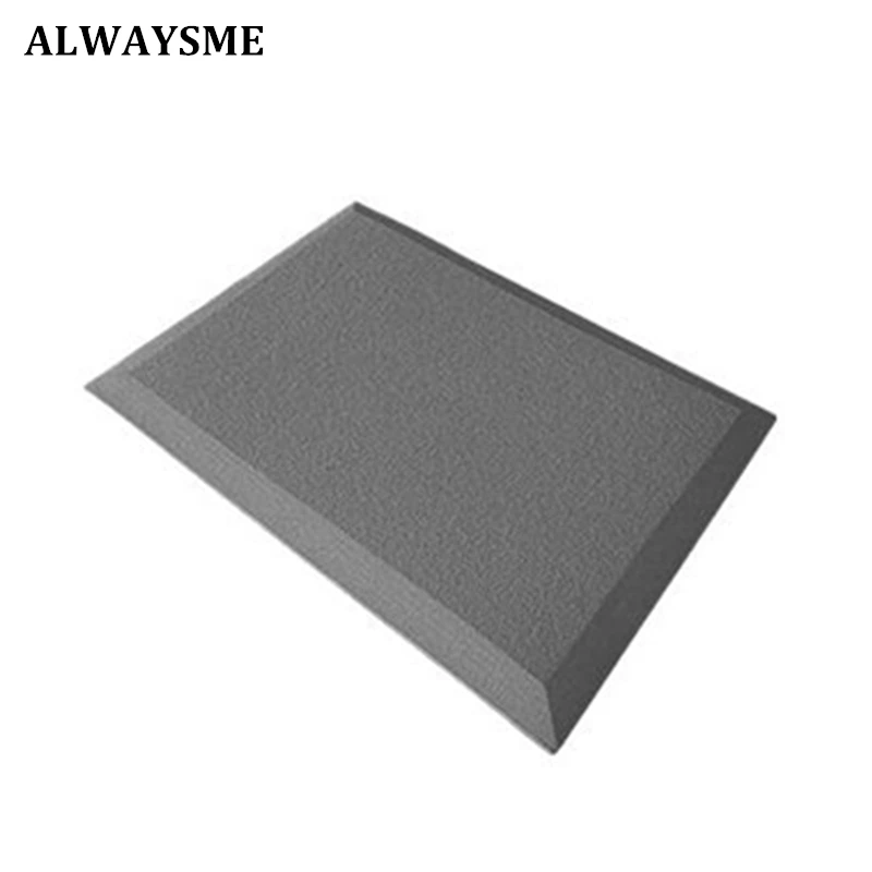 ALWAYSME, стоячий стол, коврик против усталости, нескользящий, комфортный, водонепроницаемый, для кухни, коврик для ванной, спальни, Анти-усталость, коврик - Цвет: 60X45CM Grey