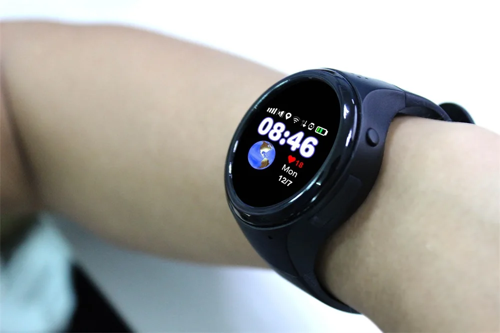 Smartch Новые Детские Смарт-часы T88 с GPS глобальной позиционирования детские часы