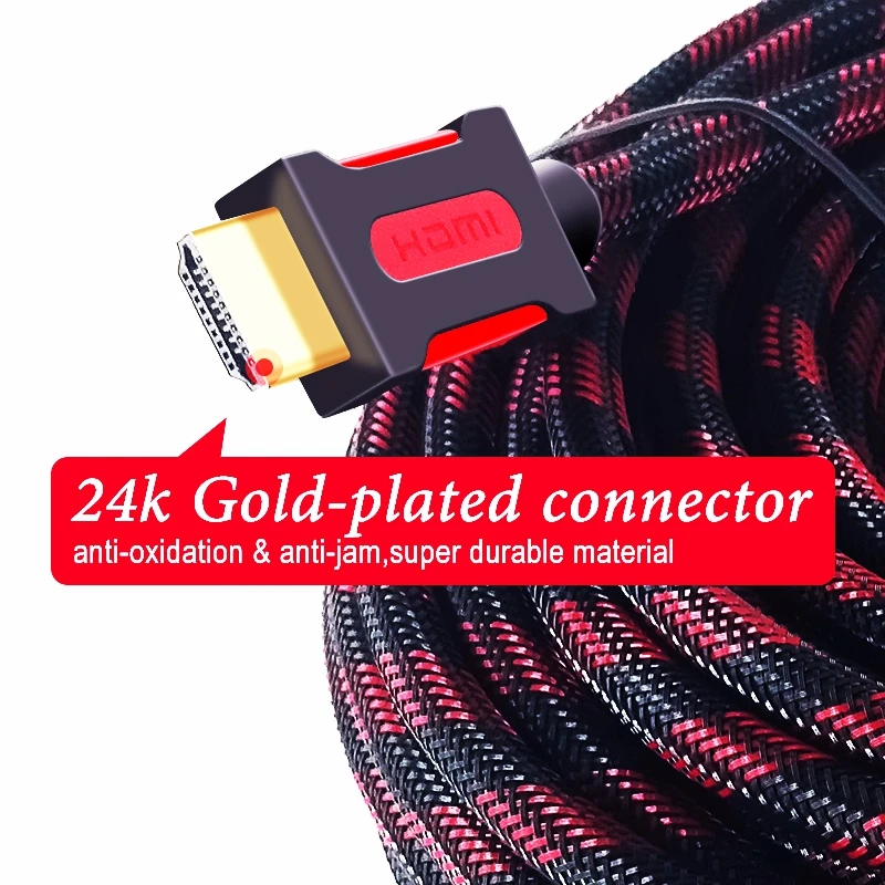Lungfish Высокоскоростной HDMI кабель к 2 0 4 K 1080 P 3D для HDTV переключатель делителя 1 м 3 5 10