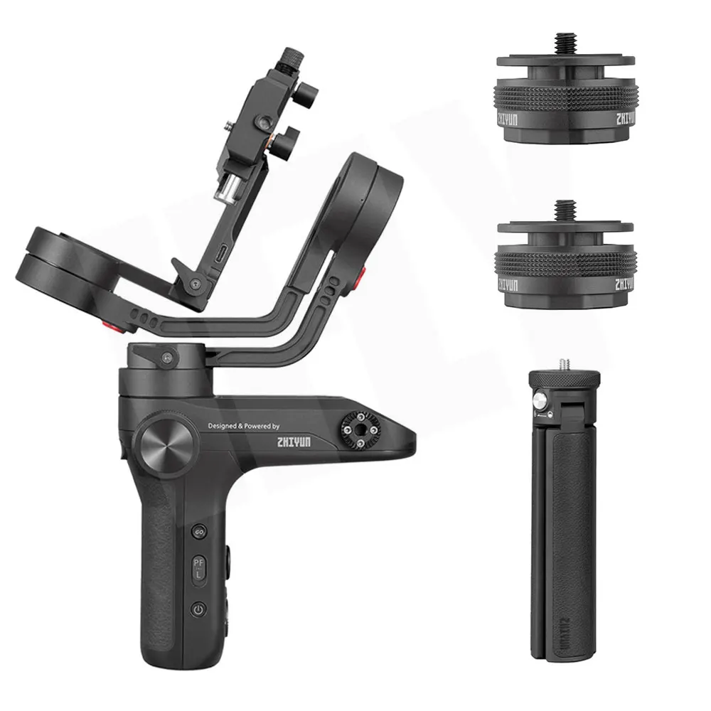 with two quick set Zhiyun Weebill LAB 3-осевой ручной карданный стабилизатор для беззеркальной камеры sony A7R3 A7S2 A7M3 A6300 A6500 Lumix GH5 PK Crane 3 - Цвет: with two quick set
