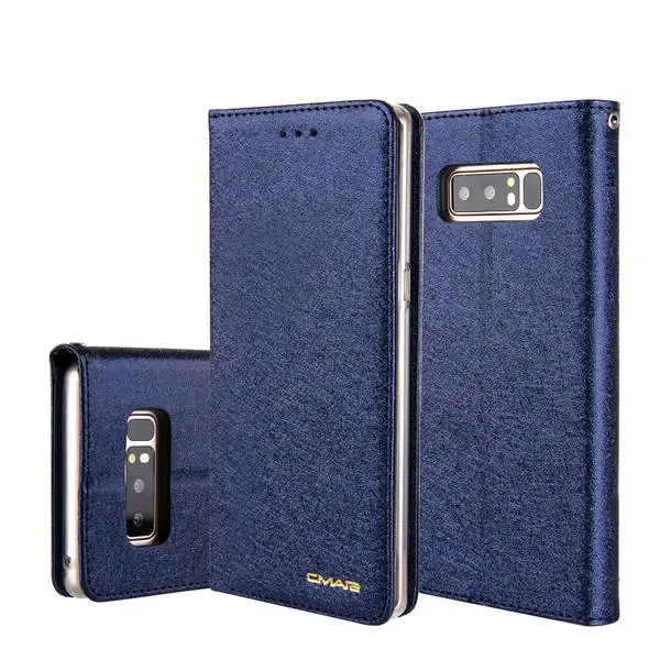 Кожаный чехол S10 для samsung Galaxy S10 Plus, s7 edge, S8, S9 Plus, NOTE 10 Pro, чехол из искусственной кожи, Магнитный флип-чехол, полная защита - Цвет: deep blue