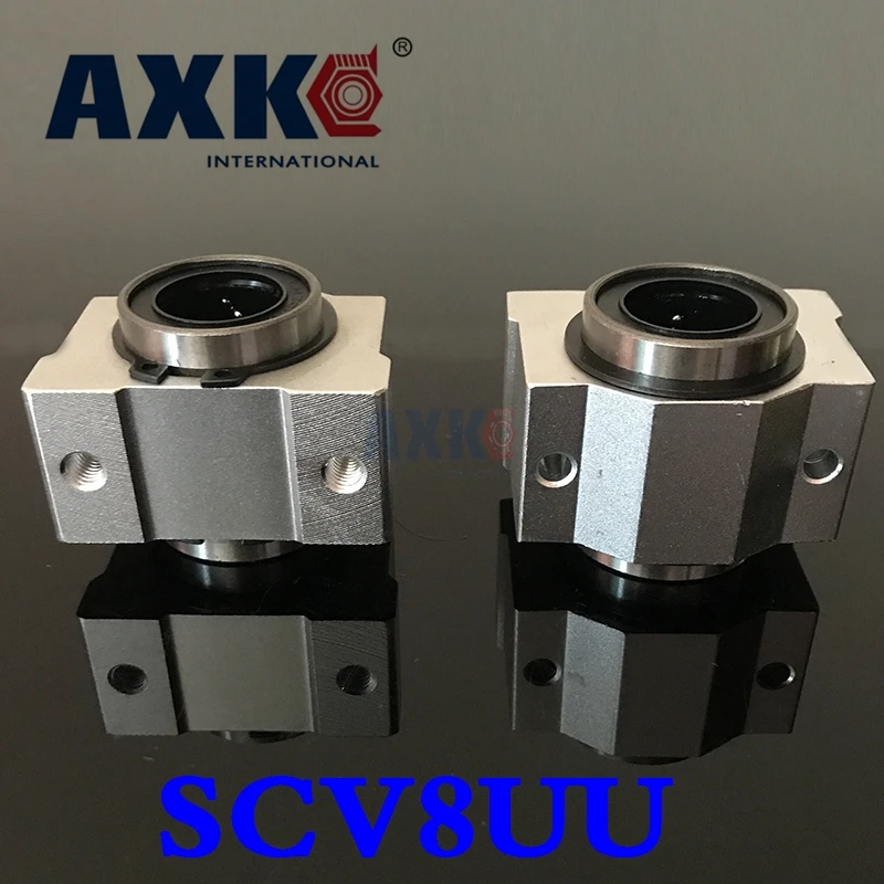 2021 реальные шарикоподшипники 4 шт. бесплатная доставка Sc8vuu Sc8v Scv8uu Scv8 линейный