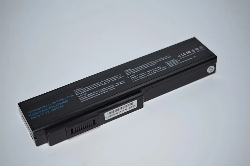 11,1 В 6cell Аккумулятор для ноутбука ASUS M50 M50s M50VM A32-M50 A32-N61 A33-M50 N61J N61Ja N61jq N61jv N61 N53 n61da