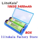 Новая Оригинальная Аккумуляторная батарея Liitokala 18650 3400 мАч NCR18650B