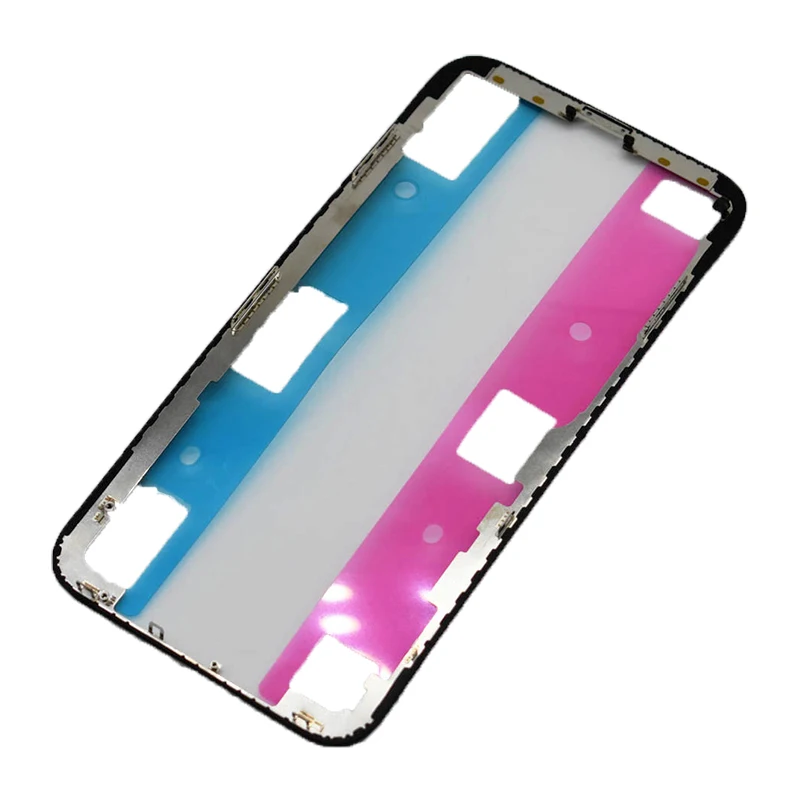 Новый высококачественный сенсорный ЖК экран для iPhone X 5 8 дюйма средняя рамка