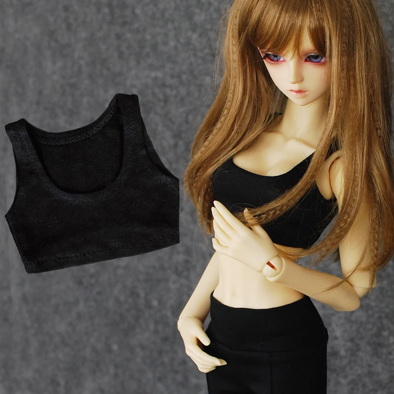 Короткий жилет+ штаны для фитнеса костюм(2 шт.) 6 цветов для BJD 1/4 MSD 1/3 SD16 кукольная одежда CWB70