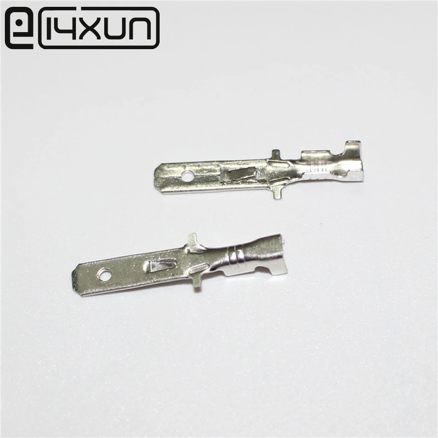 20 шт. обжимные клеммы для автомобиля 4 8 мм мм|4.8 mm|crimp spadecrimp spade terminal |