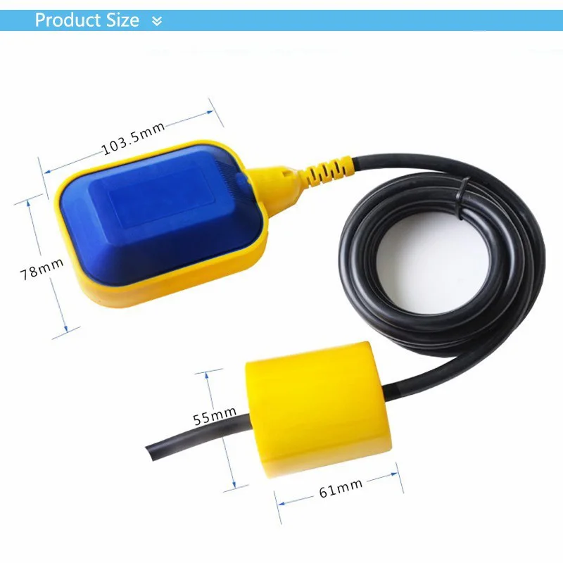 1 шт. M15-2 M15-3 M15-4 M15-5 проводным контроллером Поплавковый выключатель жидких уровня воды Поплавковый выключатель контроллер контактор Сенсор