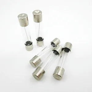 Быстросохнущие Стеклянные предохранители 6x30 6*30 мм 250 В 0.5A 1A 2A 3A 4A 5A 6A 8A 10A 15A 20A 25A 30A, 20 шт.