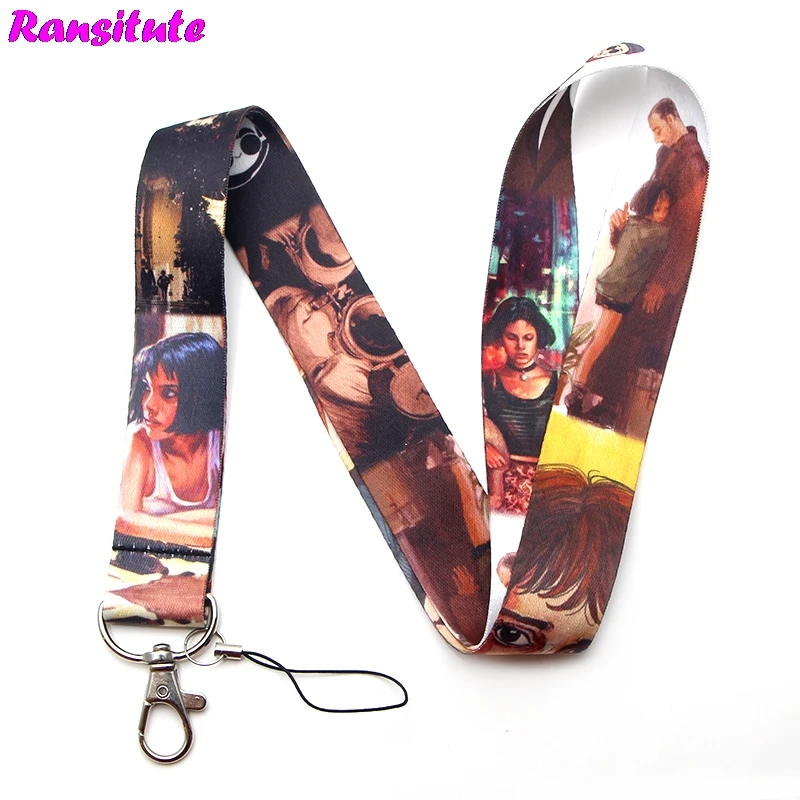 

R159 FashionThe Professional Neckband Lanyard Key ID Card Gym Mobile Phone With USB Badge Clip DIY Lanyard Lasso