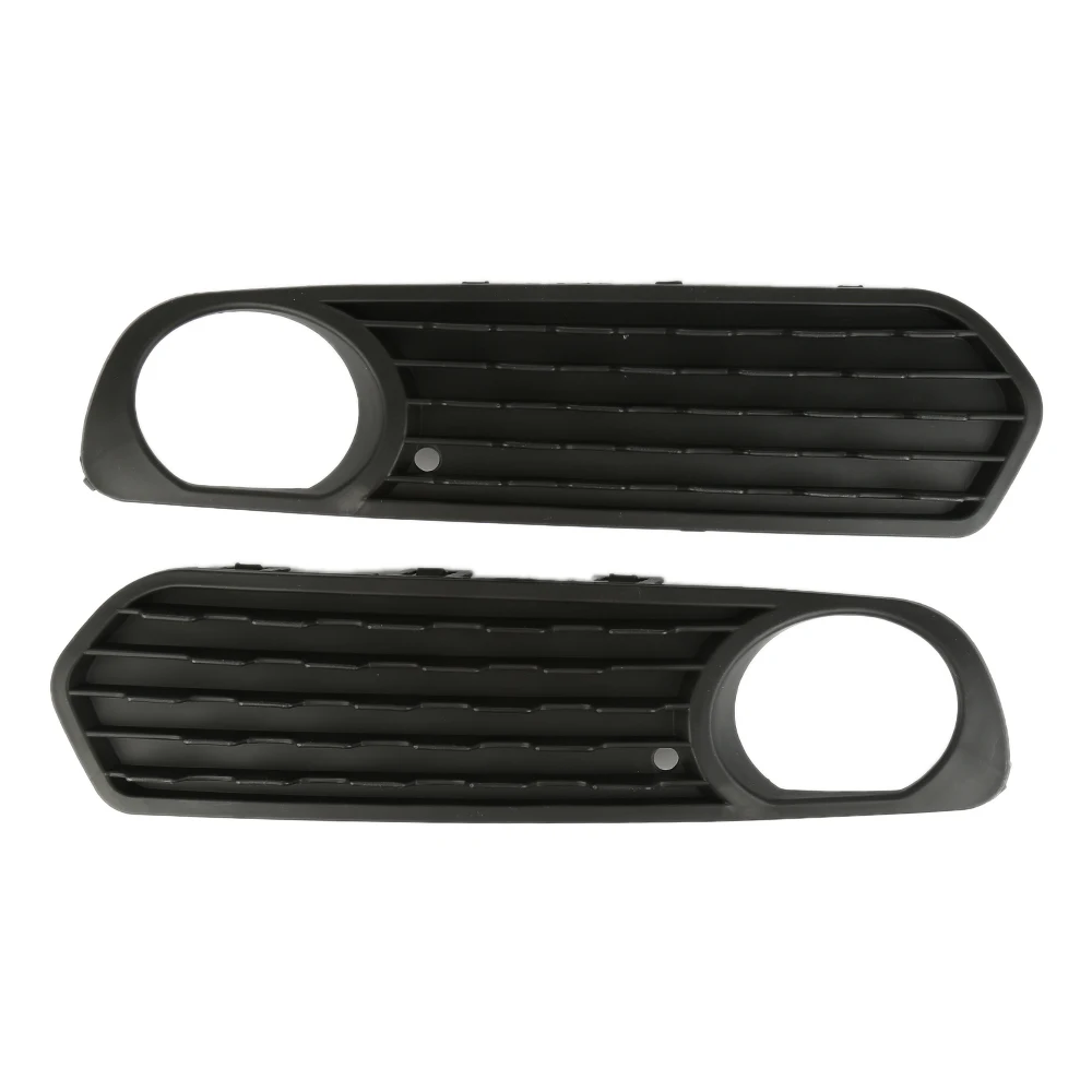 Liplasting 2 шт. чехлы на передний бампер противотуманный светильник решетки черный с