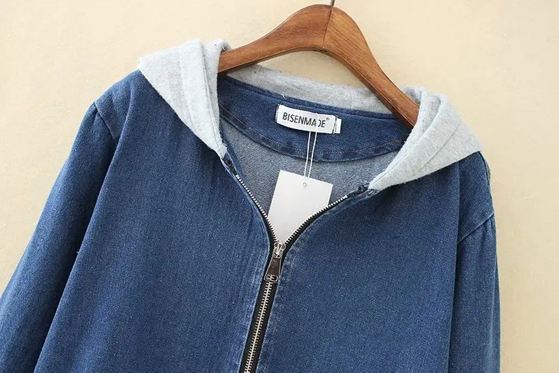 2019 размера плюс Женская куртка весенняя одежда повседневная модная Свободная с