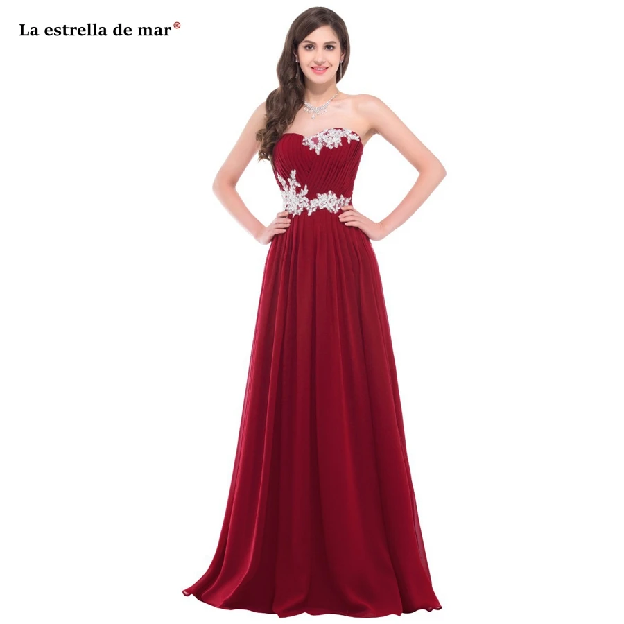 Vestido madrinha шифоновый вышитый бисером халтер A Line бордовый мятно-зеленый/розовый фиолетовый светло-синий Длинные платья подружек невесты