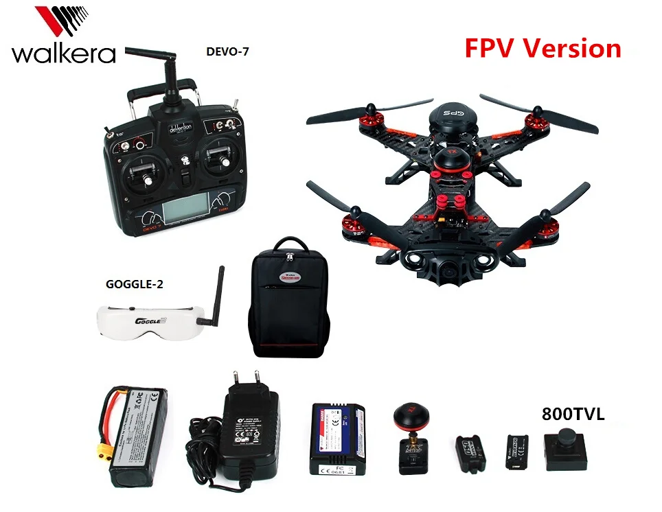 Квадрокоптер Walkera Runner 250 Advance 5 8G FPV GPS система с HD камерой RTF версия|with hd camera|drone 5.8grunner