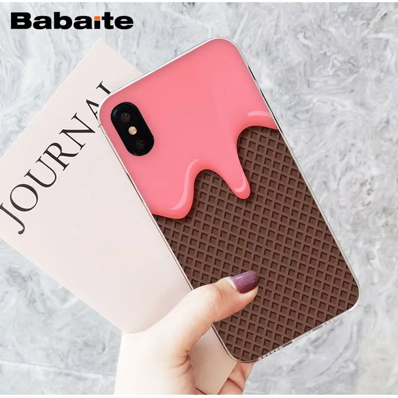 Babaite еды шоколадное печенье картофель фри beer2 Smart Cover мягкий чехол для телефона с