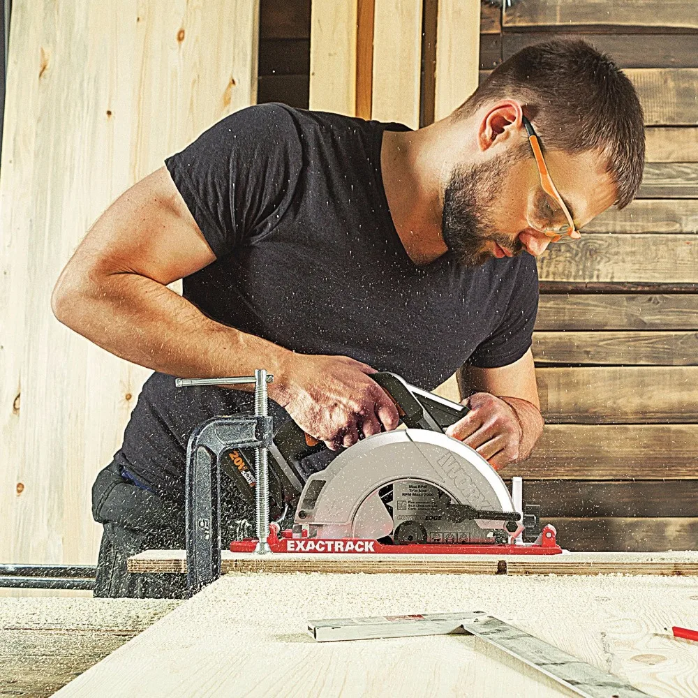 Worx WX530 Exactrack 20 V 6 1/2 &quotциркулярная пила v poweshare батарея|Электрические пилы| |