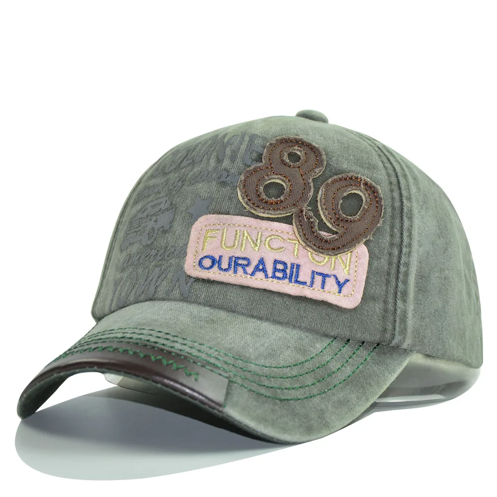 Мужская бейсбольная Кепка Snabacks летняя винтажная помытая хлопковая Повседневная