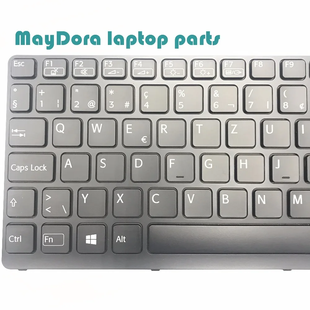 Ноутбук части для SONY VAIO SVE15 SVE-15 SVE151 SVE1511 SVE171 SVE1712 SVE1713 черный SW клавиатура с подсветкой 90.4XW07.S00
