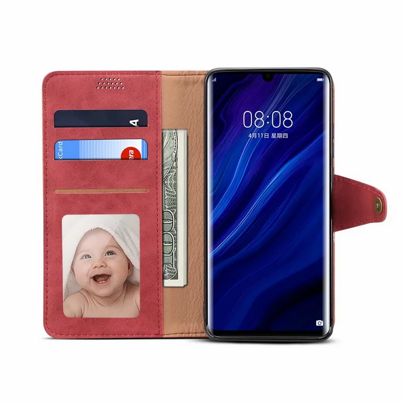 Чехол-Кошелек премиум-класса для Huawei Mate 20 Pro P20 P30 Lite откидной Чехол Honor 10 новый
