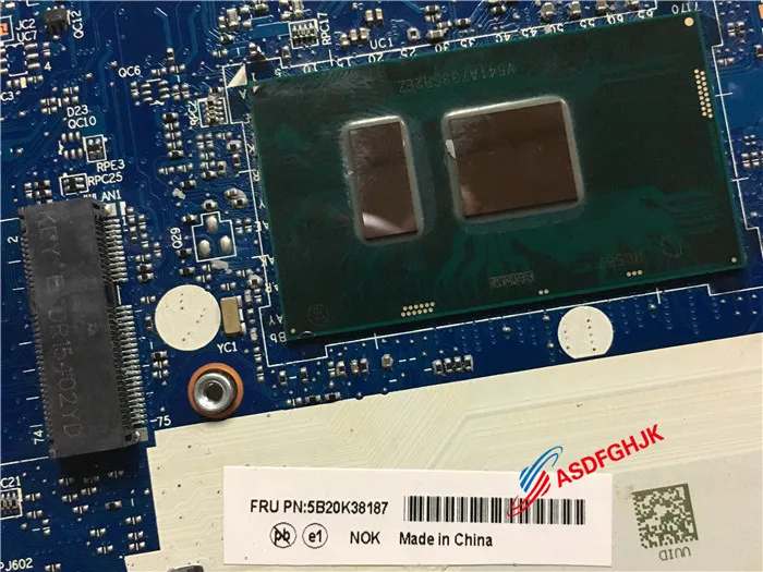 Оригинальная материнская плата для ноутбука Lenovo IdeaPad 300-15isk с SR2EZ Nm-a482 5B20K38187