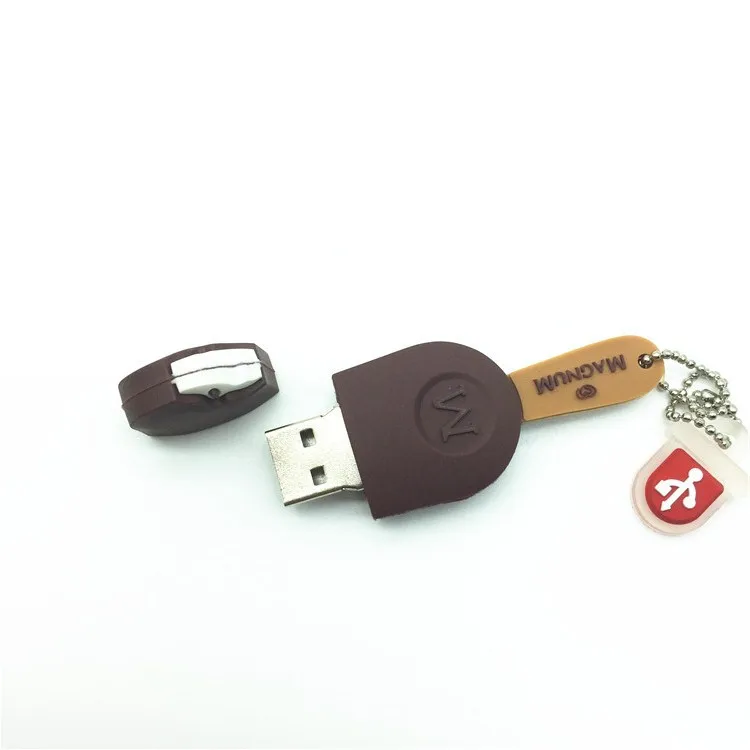 Мультяшный USB флеш накопитель Icecream флешка в виде шоколада 2 0 карта 32 ГБ 16 8 4 Гб