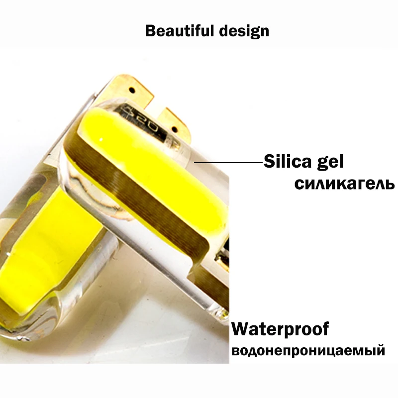 Xenplus T10 W5W Светодиодная Автомобильная интерьерная сигнальная лампа COB chip 12V 194 501