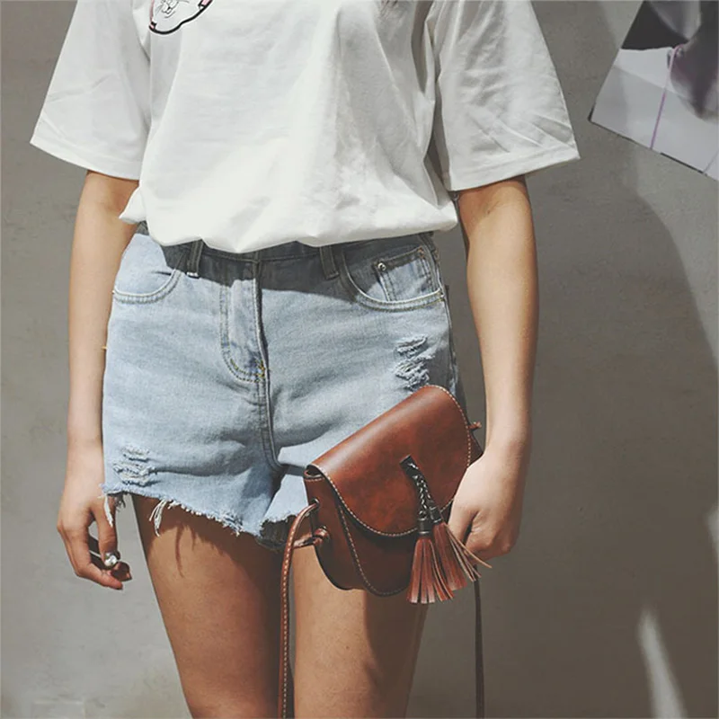 Модная женская сумка через плечо с кисточками мессенджер из искусственной кожи